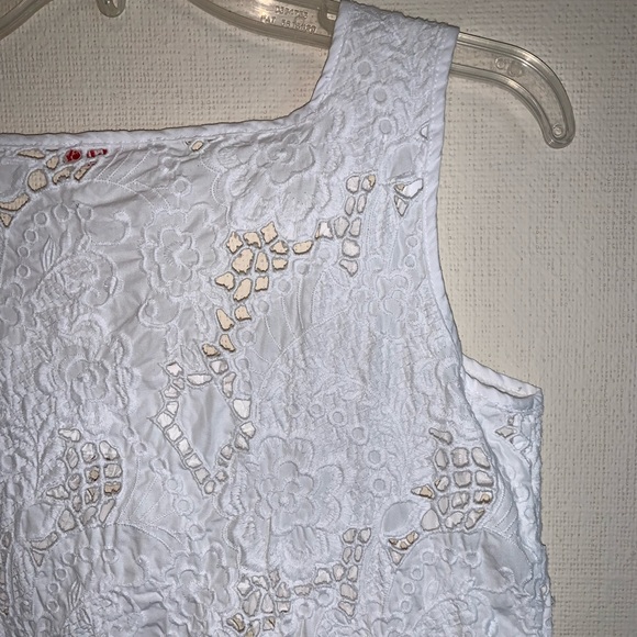 Organic John Patrick White Lace top - Picture 12 of 16